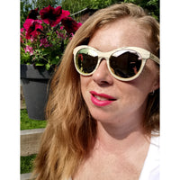 Snowdon Rose Mirror Sunglasses