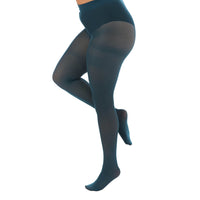 Premium 50 Denier Opaque Tights Dark Teal