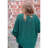 Bloom Soft Knit Jumper Forest Green (sz 16-22)