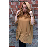 Alana Hooded Tunic Honey (sz 16-26)