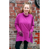 Philippa Animal Pocket Top Magenta (sz 16-24)