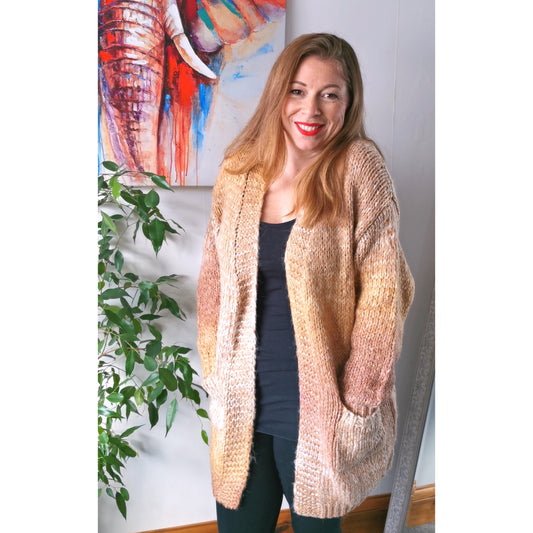 Golden Sunshine Cardigan (sz 14-24)