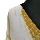 Rose Tie Dye Kaftan Dress Antique Gold (sz 16-26)