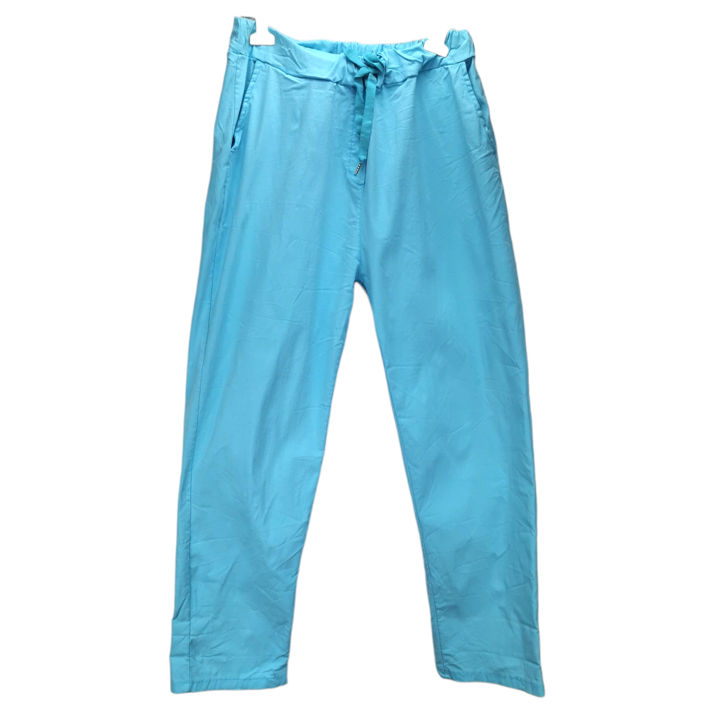 Evie Magic Trousers *Relaxed Fit* Light Blue (sz 16-26)