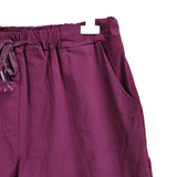 Evie Magic Trousers Damson (sz 16-26)