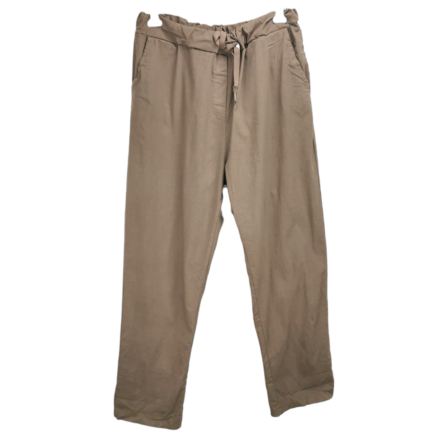 Evie Magic Trousers *Relaxed Fit* Coffee (Sizes 16-26)