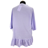 Carys Love Heart Shirt Top Lavender (sz 18-24)