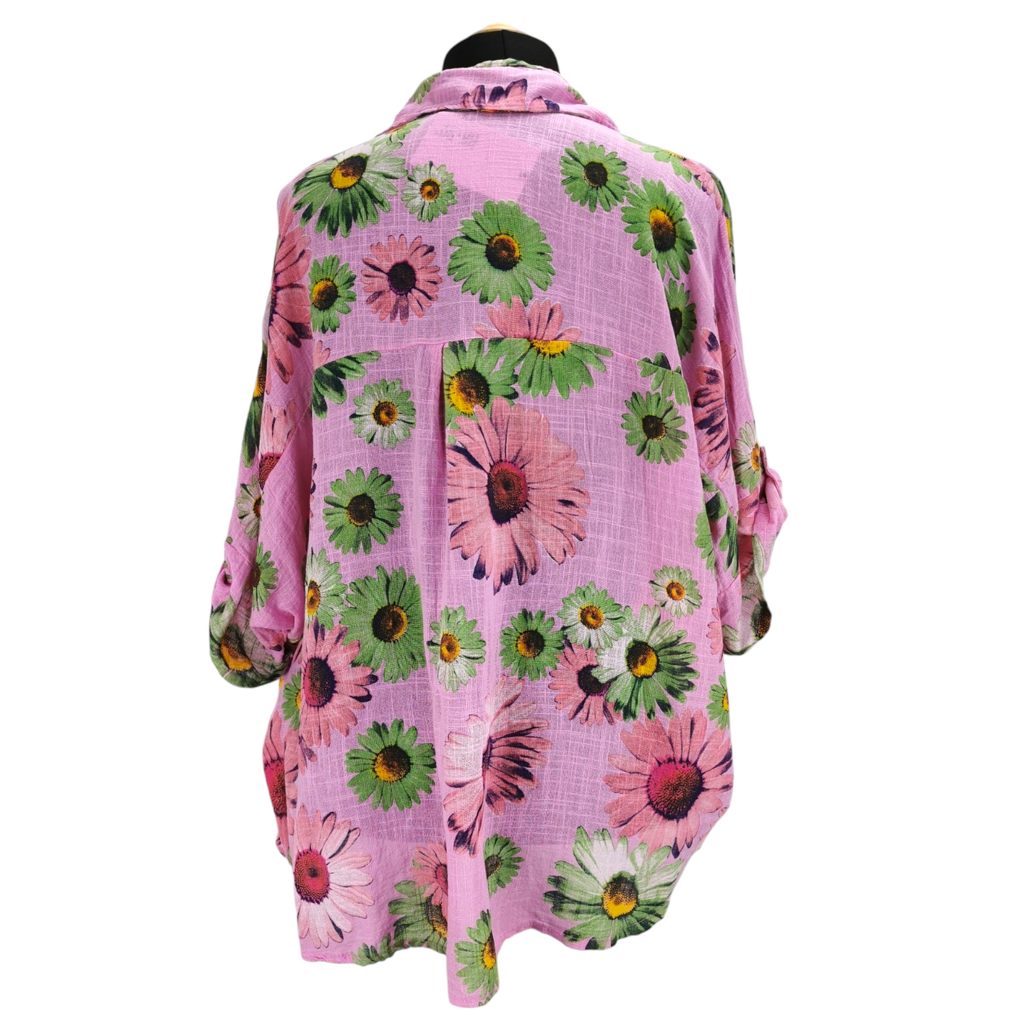 Daisy Daisy Shirt Pink (sz 16-24)