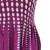 Magic Maxi Dress Grape Polka (sz 14-26)