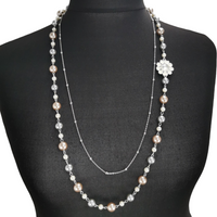 Daisy Duo Chain Necklace