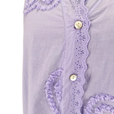 Carys Love Heart Shirt Top Lavender (sz 18-24)