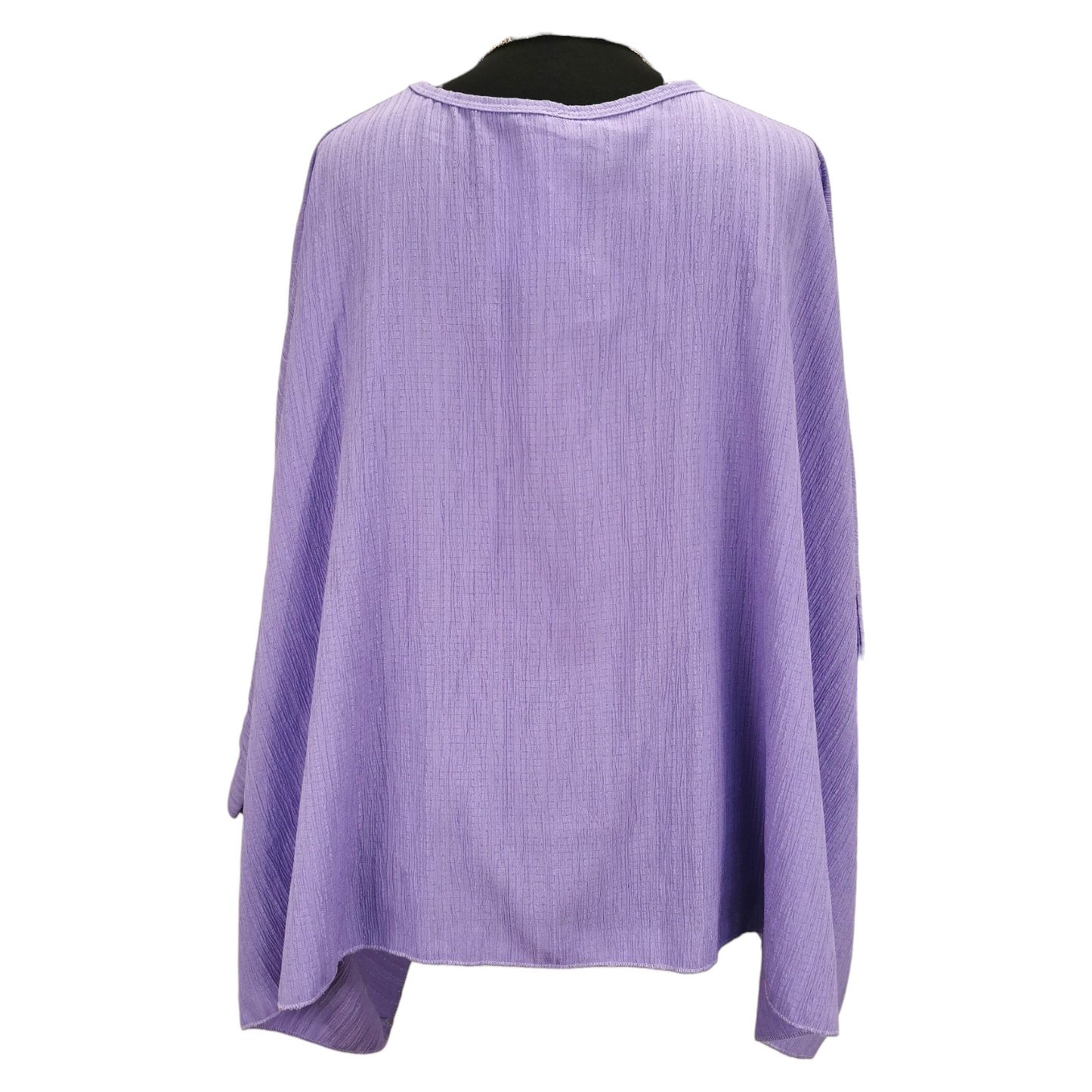 Blake Drape Top Lavender (sz 16-22)