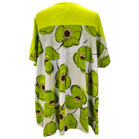 Phoebe Flower Top Apple (sz 16-24)