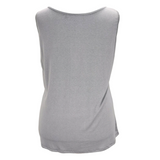 Sarah Sleeveless Vest Top Grey (sz 20-24)