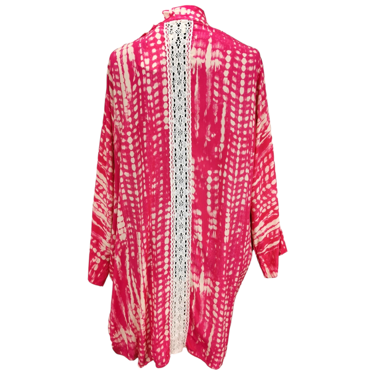 Solstice Crochet Cover-up Magenta (sz 16-24)