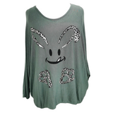 Jessie Rabbit Top Sage (sz 16-22)