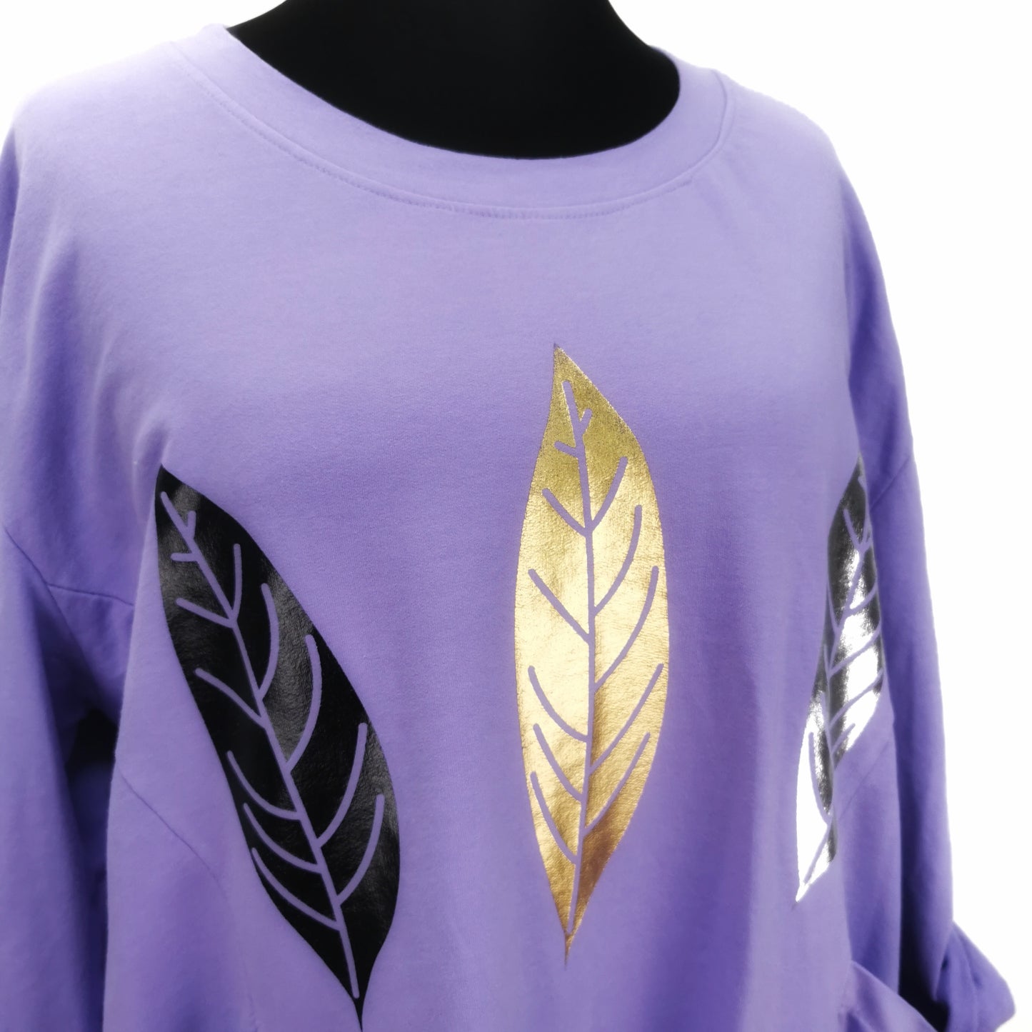 Lottie Leaf Top Lilac (sz 16-24)