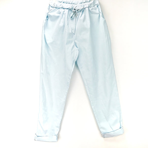 Evie Magic Trousers Baby Blue (Sizes 16-26)