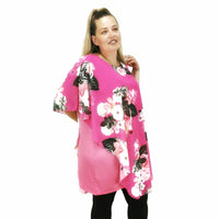 Bouquet Layer Top Fuchsia (sz 16-24)