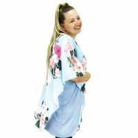 Bouquet Layer Top Baby Blue (sz 16-24)