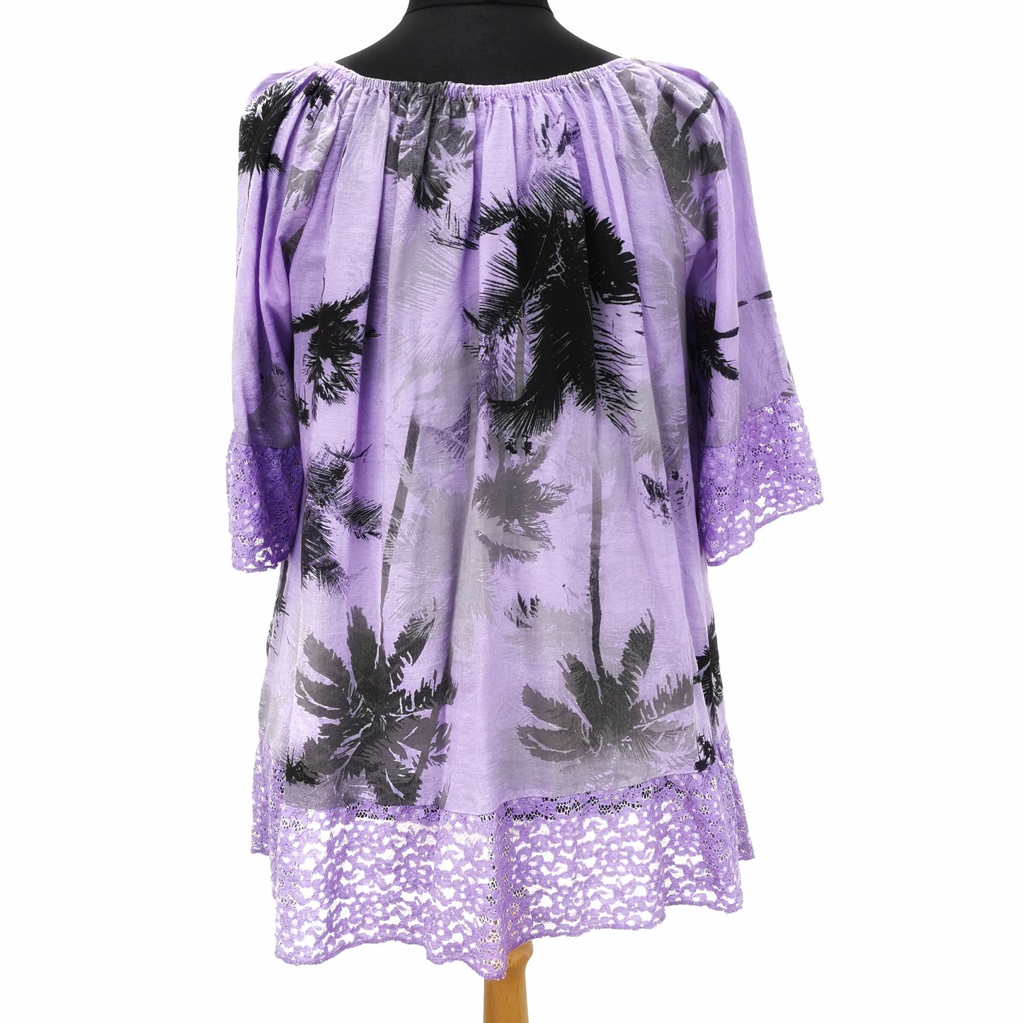 Simz Bardot Top Lilac (sz 16-24)