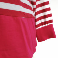 Nancy Nautical Top Fuchsia (sz 16-22)