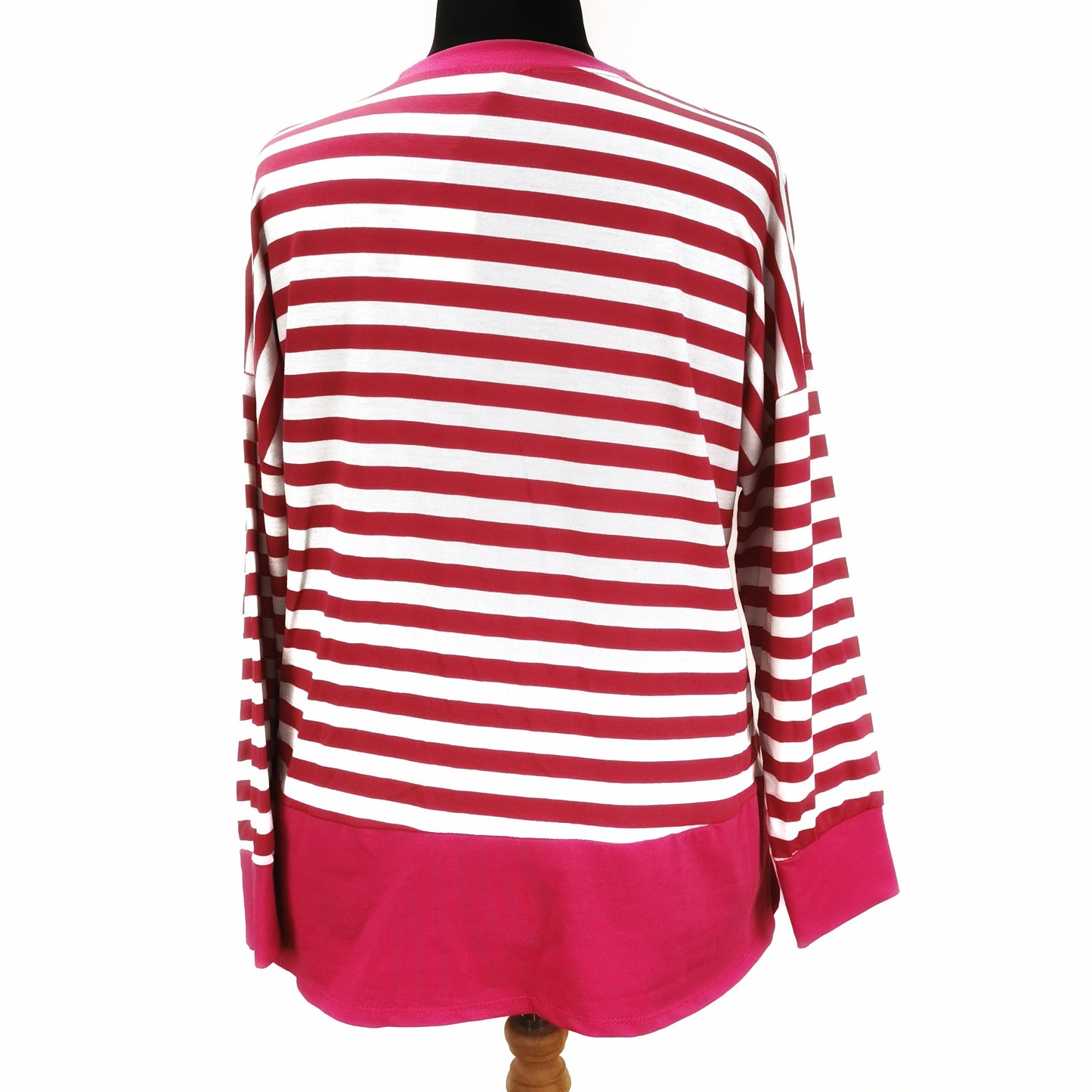 Nancy Nautical Top Fuchsia (sz 16-22)