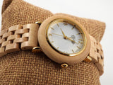 Evans Real Wood Quartz watch